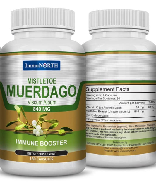 MUERDAGO VISCUM ALBUM L ALEMAN MAS VITAMINA C