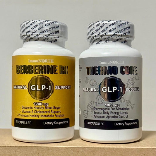 GLP-1 NATURAL Pack IMMUNORTH USA Berberina + Thermo Core