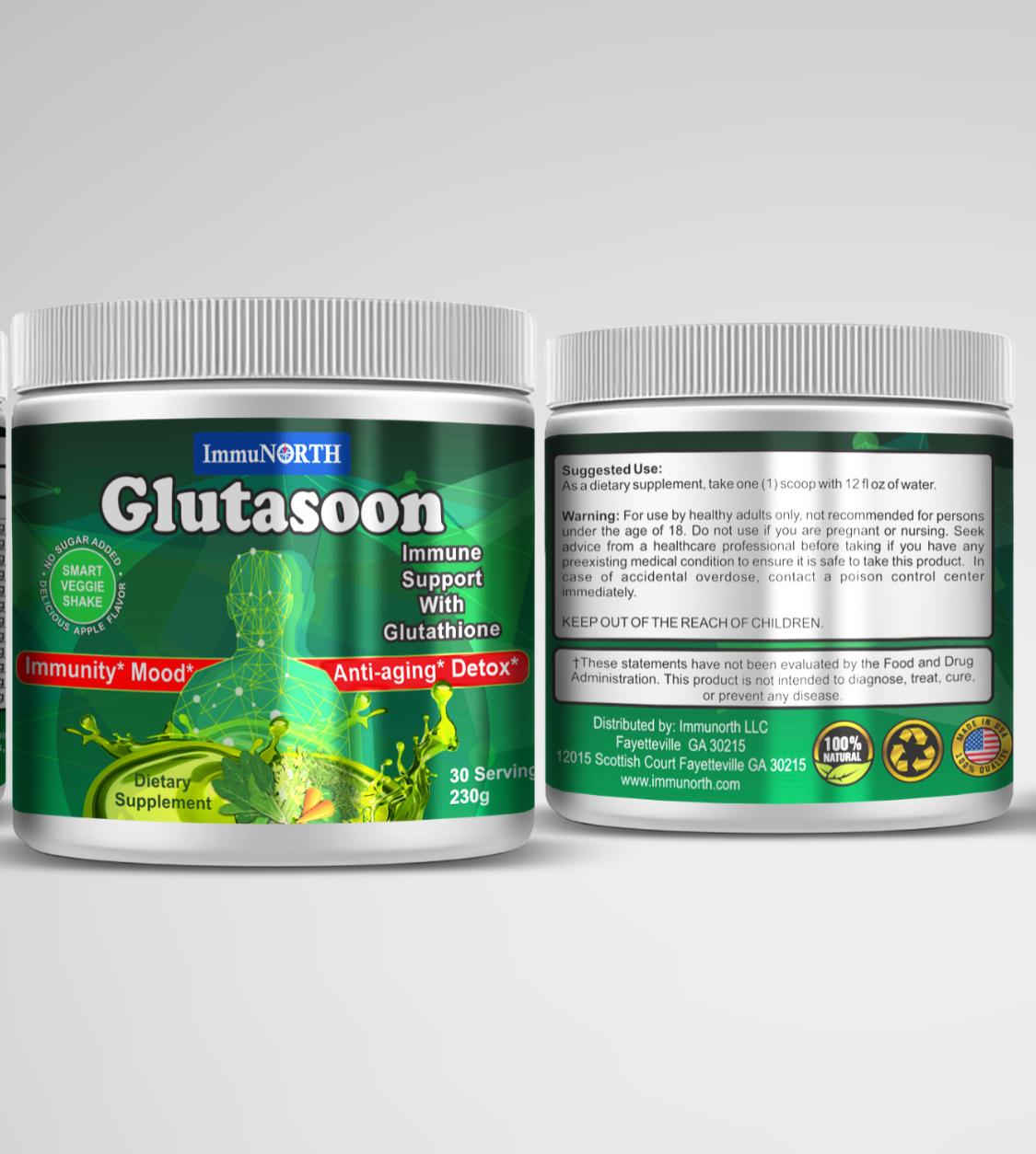 GLUTASOON DETOX ANTIEDAD SIST INMUNE PROMOTOR GLUTATION